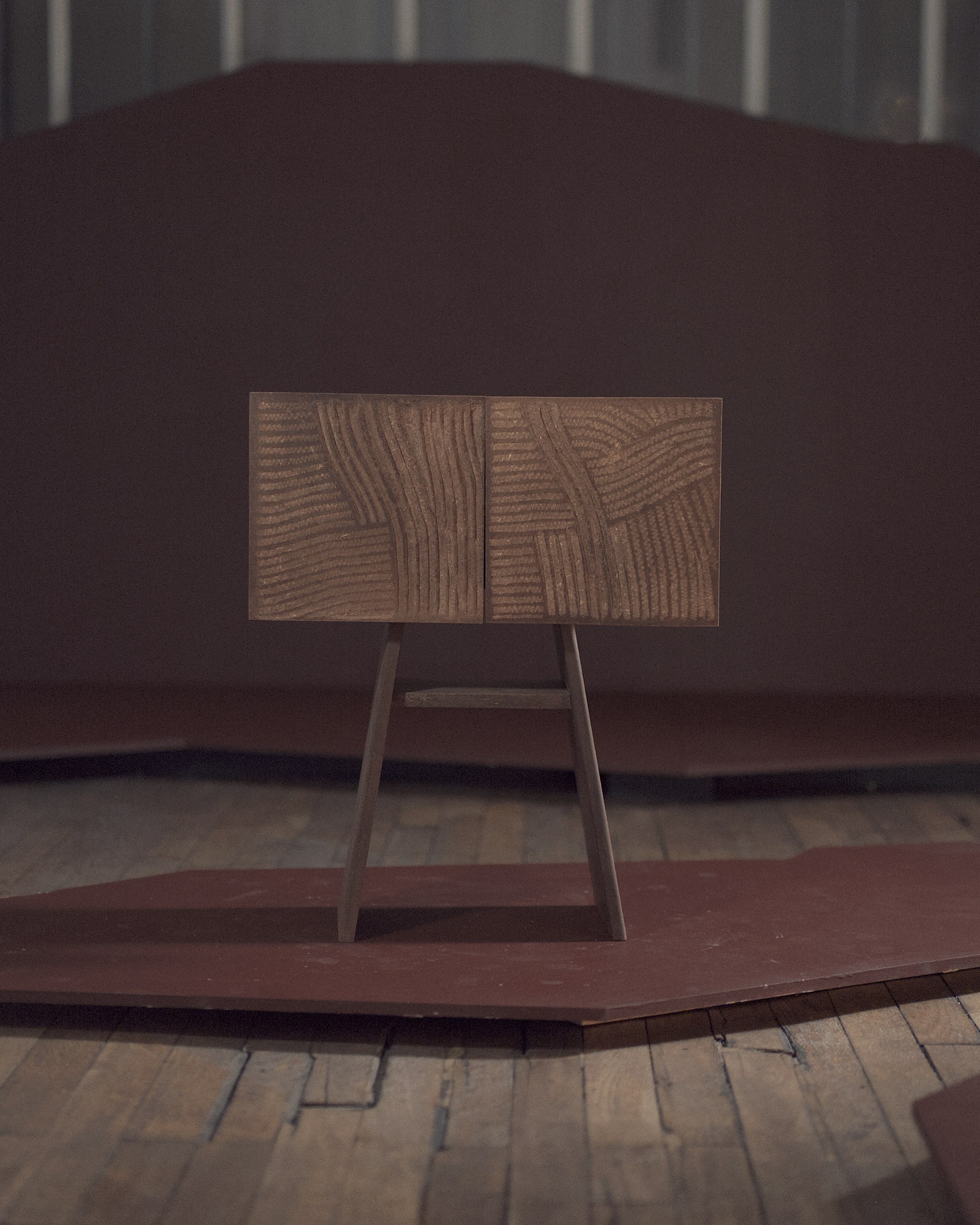 Mono, chevet, Juliette Rougier avec Reed Material